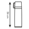 Fotogalerie - Termoska s hrníčkem CONSTANT 0.5 l, nerez